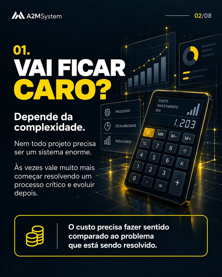 Dúvida 1: Vai ficar caro? Depende da complexidade. O custo precisa fazer sentido comparado ao problema que está sendo resolvido.